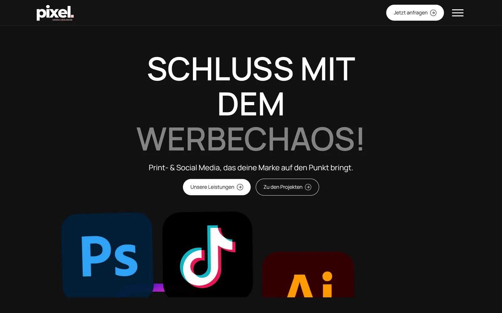 Projekt Pixel Werbeagentur